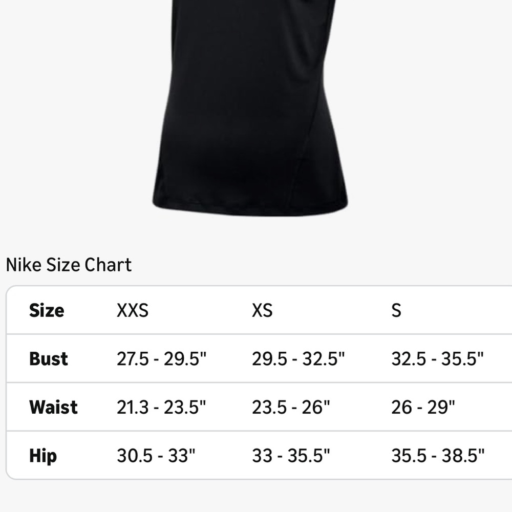 Nike Women's Black Tee with White Logo - Picture 6 of 6